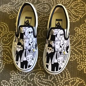 Vans slip on sneakers